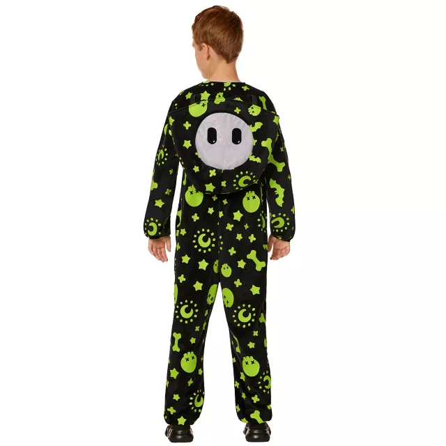 Kids Glow in the Dark Spooky Doodles Jumpsuit Costume - Fall Guys at Spirit Halloween