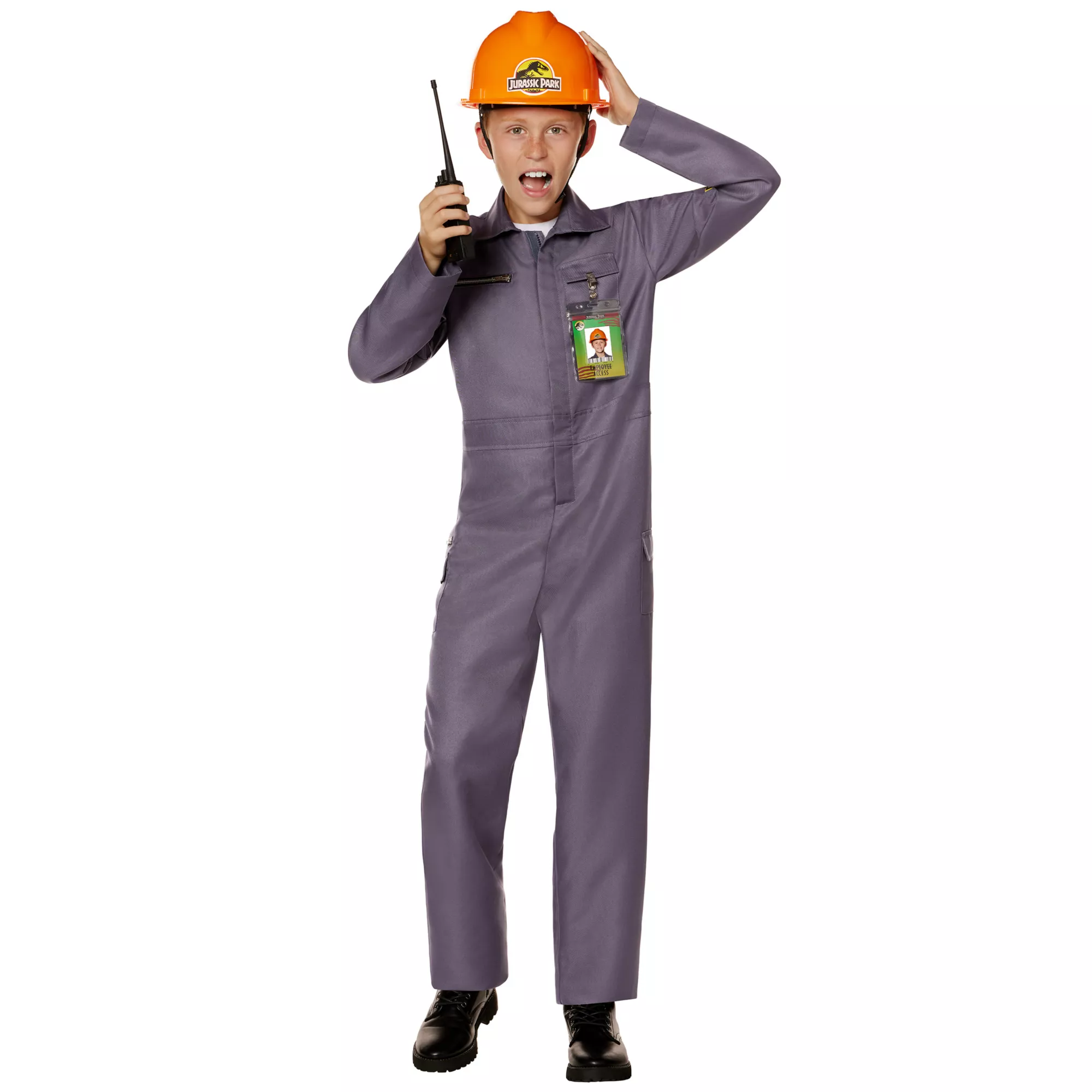 Kids Jurassic Park Crew Jumpsuit Costume at Spencer's