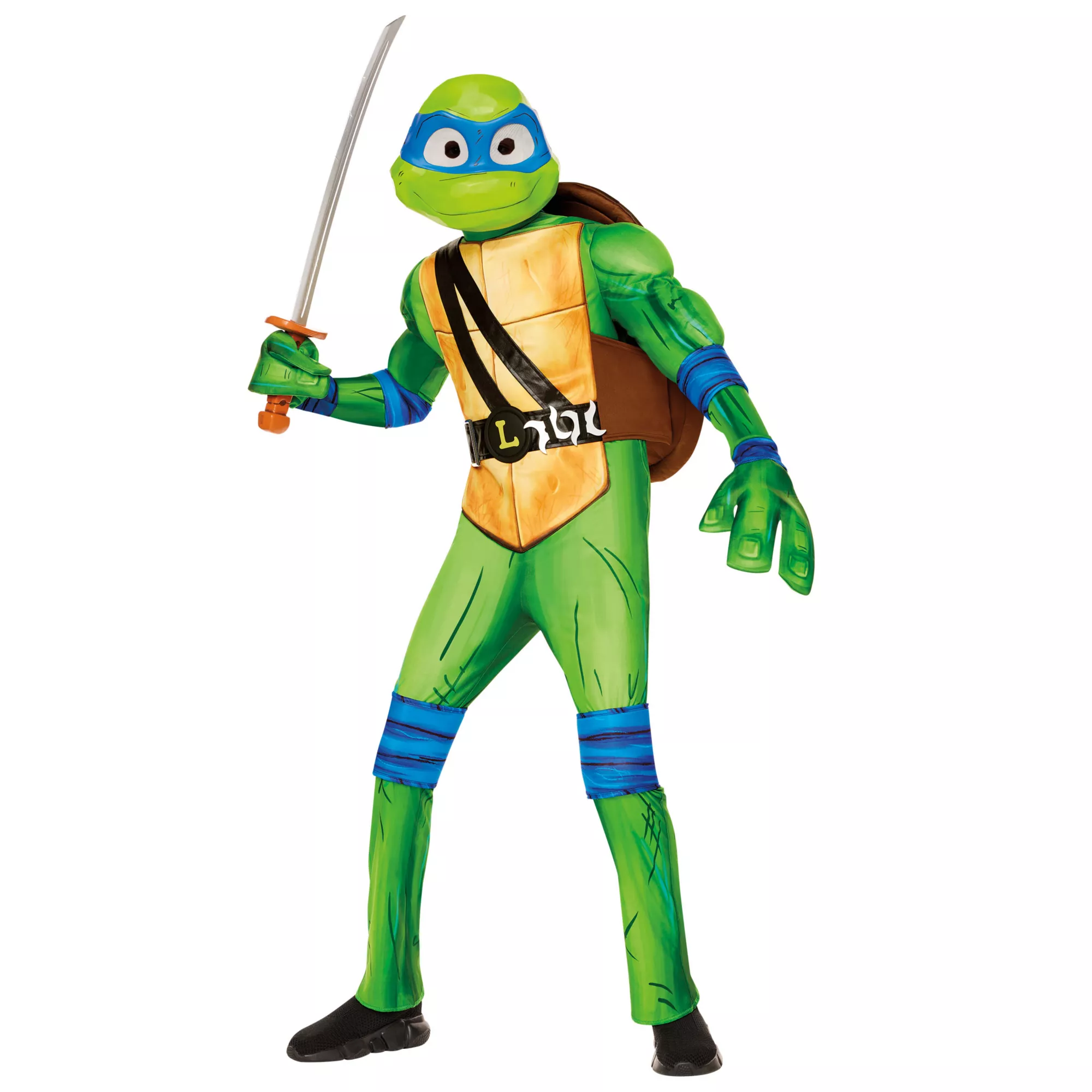 Kids Leonardo Costume Deluxe - TMNT Mutant Mayhem at Spirit Halloween