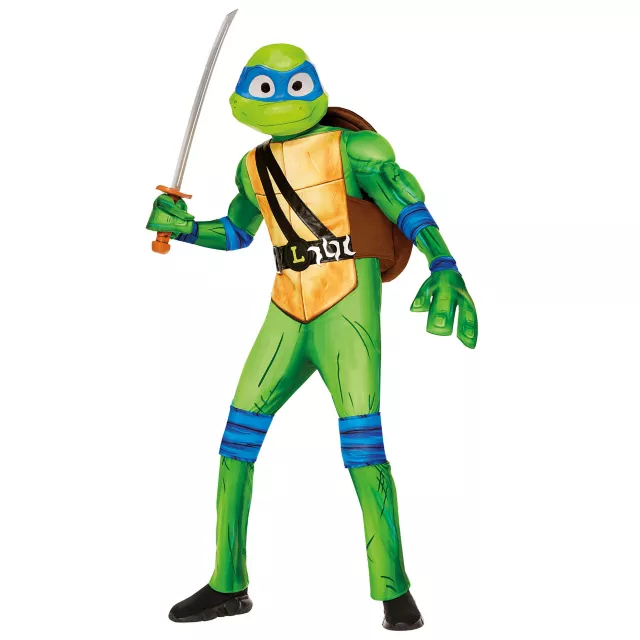 Kids Leonardo Costume Deluxe - TMNT Mutant Mayhem at Spirit Halloween