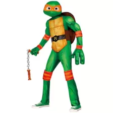 Kids Michaelangelo Deluxe Costume - TMNT Mutant Mayhem at Spirit Halloween