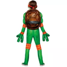 Kids Michaelangelo Deluxe Costume - TMNT Mutant Mayhem at Spirit Halloween
