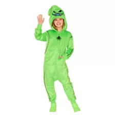 Kids Oogie Boogie Jumpsuit Costume - The Nightmare Before Christmas at Spirit Halloween