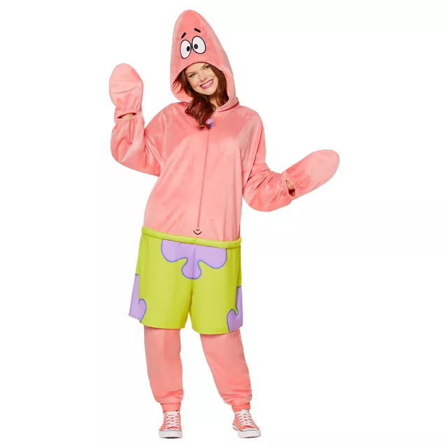 Adult Patrick Star Jumpsuit Costume - SpongeBob SquarePants at Spirit Halloween