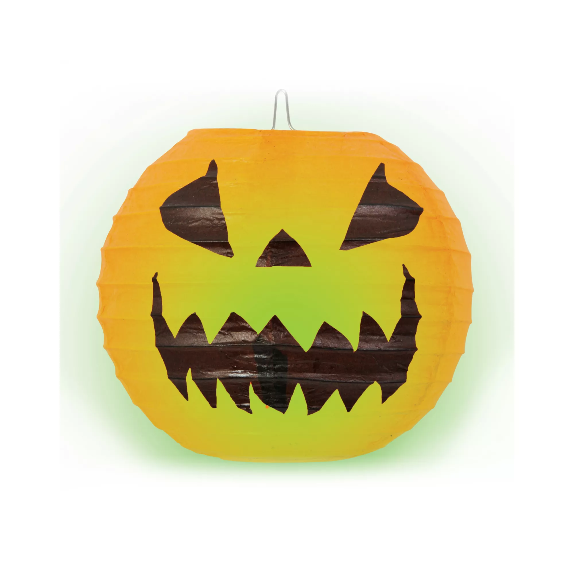 Hanging Terrifying Light-Up Jack-O-Lantern at Spirit Halloween