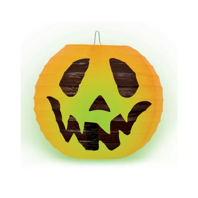 Hanging Scary Light-Up Jack-O-Lantern at Spirit Halloween