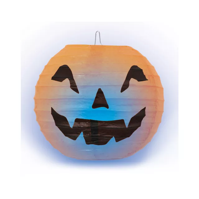 Hanging Happy Light-Up Jack-O-Lantern at Spirit Halloween
