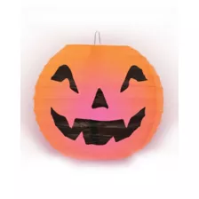Hanging Happy Light-Up Jack-O-Lantern at Spirit Halloween
