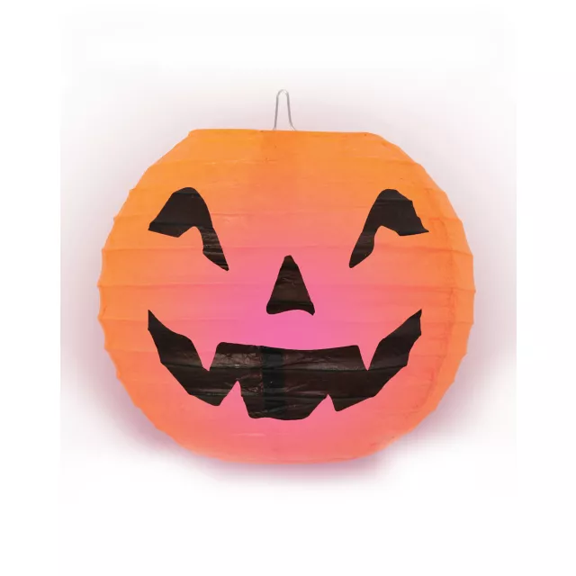 Hanging Happy Light-Up Jack-O-Lantern at Spirit Halloween