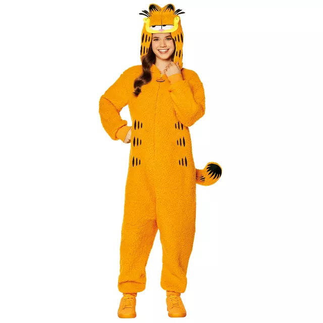 Kids Garfield Jumpsuit Costume at Spencer's