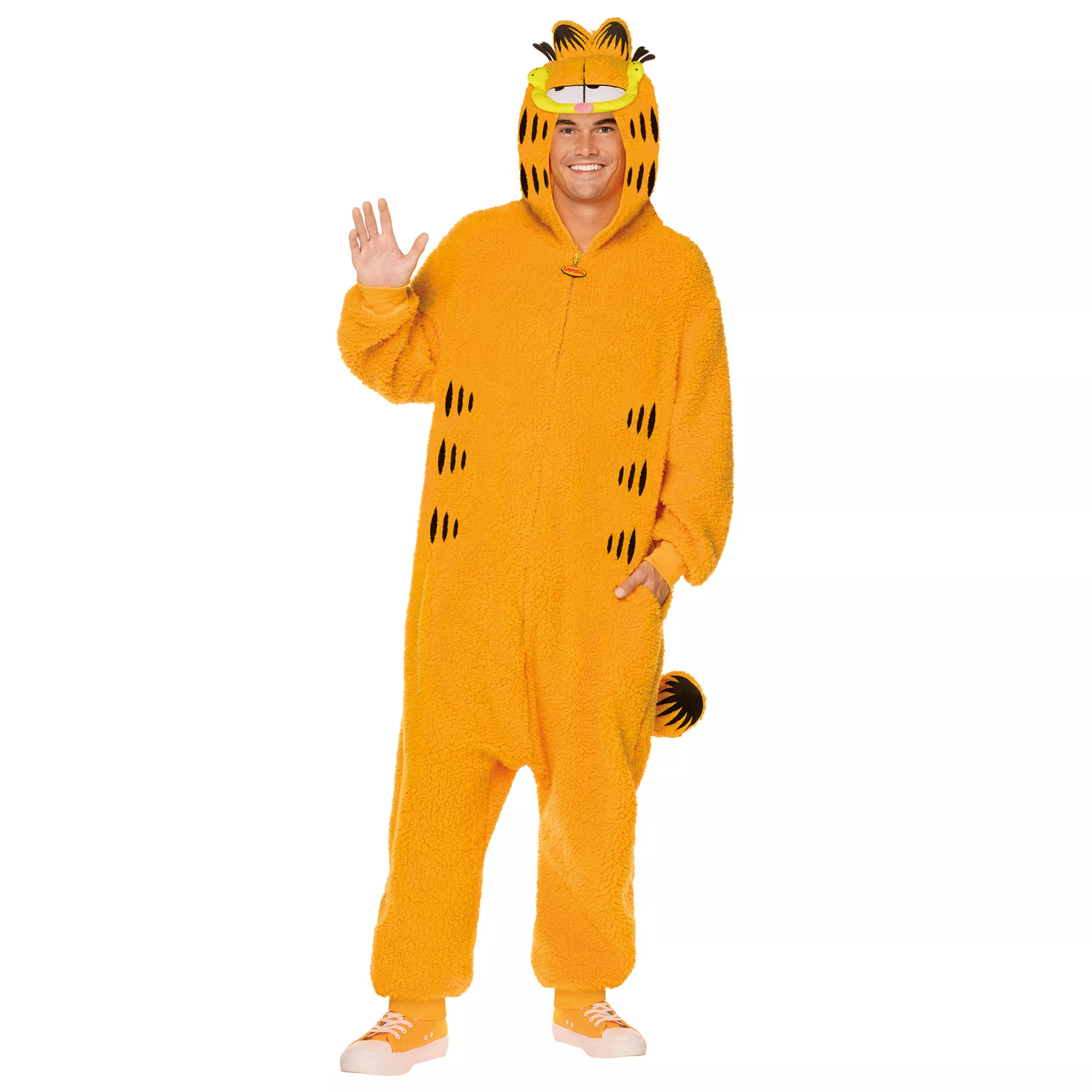 Adult Garfield Jumpsuit Costume at Spencer's