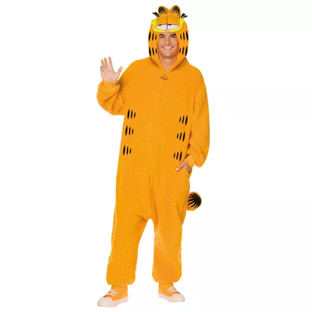 Adult Garfield Jumpsuit Costume at Spencer's