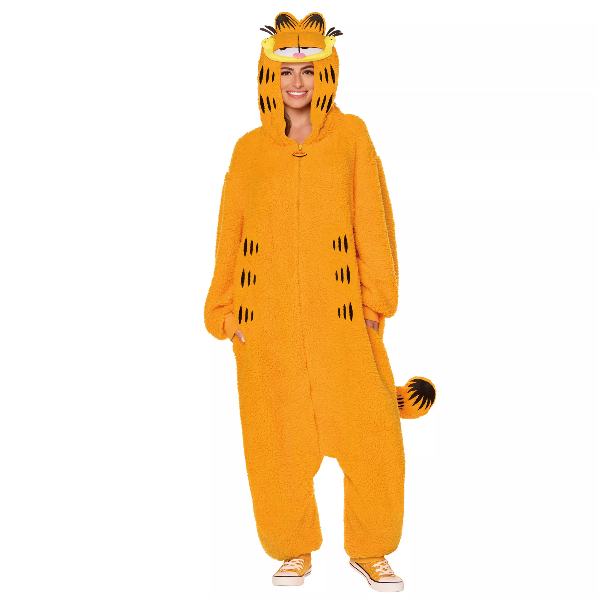 Adult Garfield Jumpsuit Costume