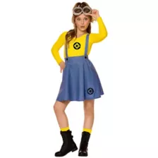 Kids Minions Kevin Suspender Skirt at Spirit Halloween