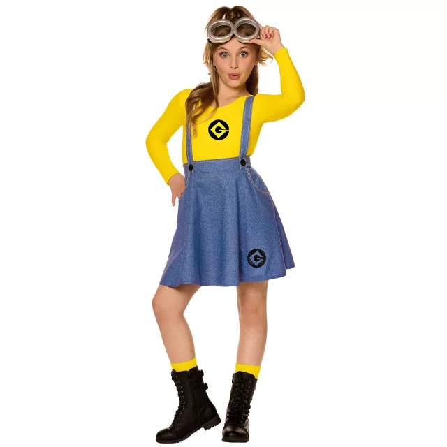 Kids Minions Kevin Suspender Skirt at Spirit Halloween