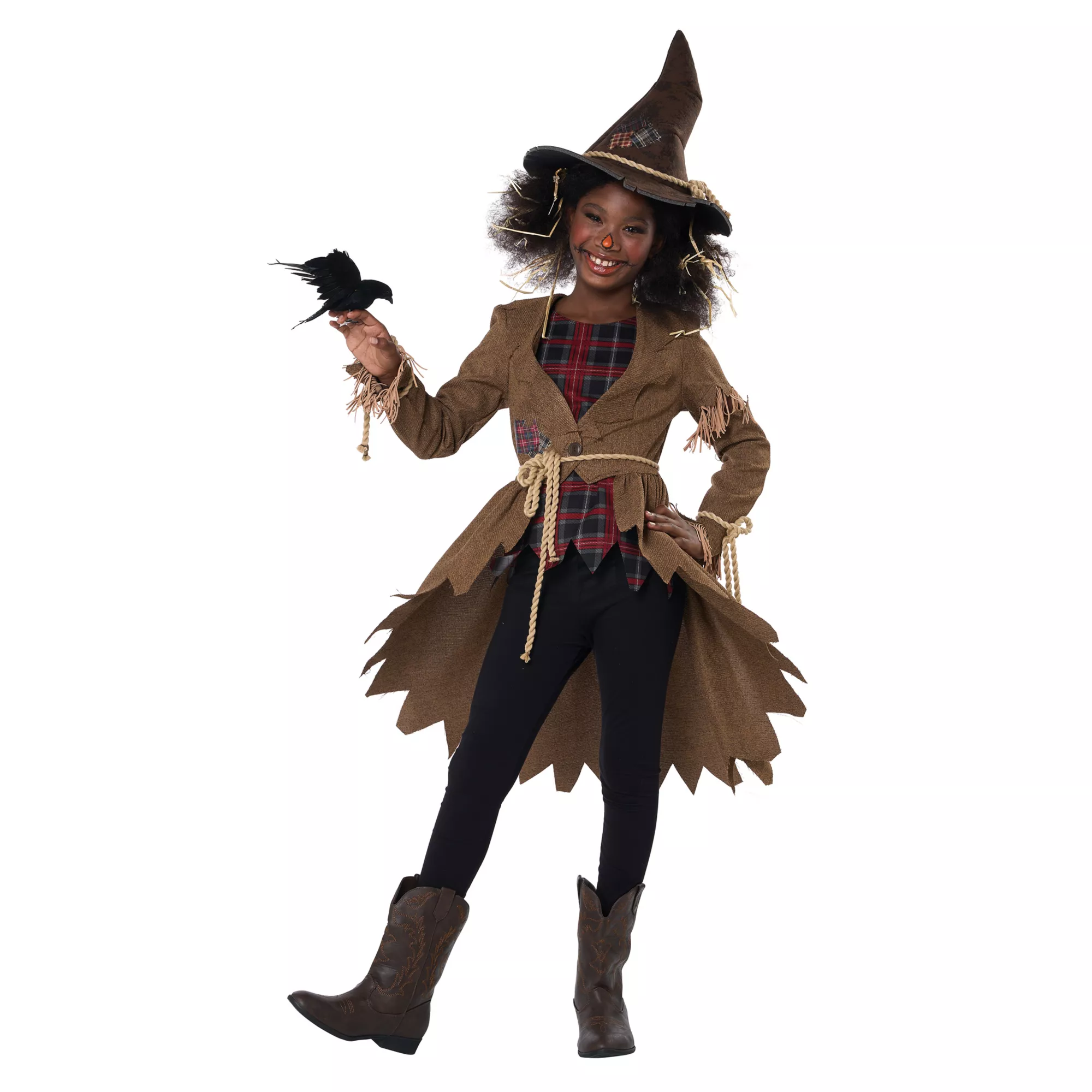 Kids Hay Girl Scarecrow Costume