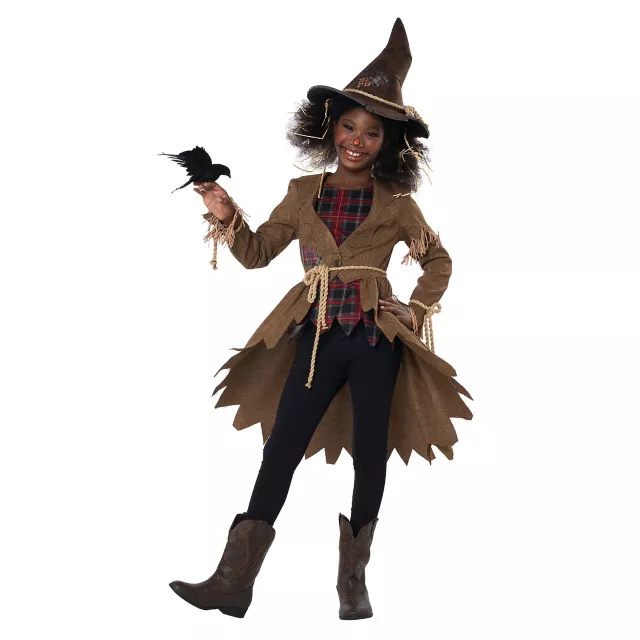 Kids Hay Girl Scarecrow Costume at Spirit Halloween