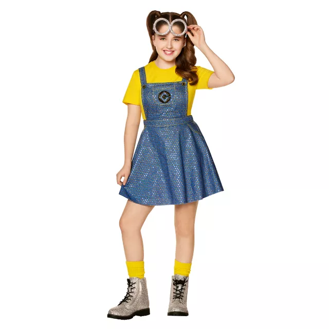 Kids Kevin Minion Bling Dress Costume at Spirit Halloween