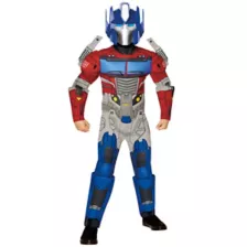 Kids Optimus Prime Muscle Suit Costume - Transformers at Spirit Halloween