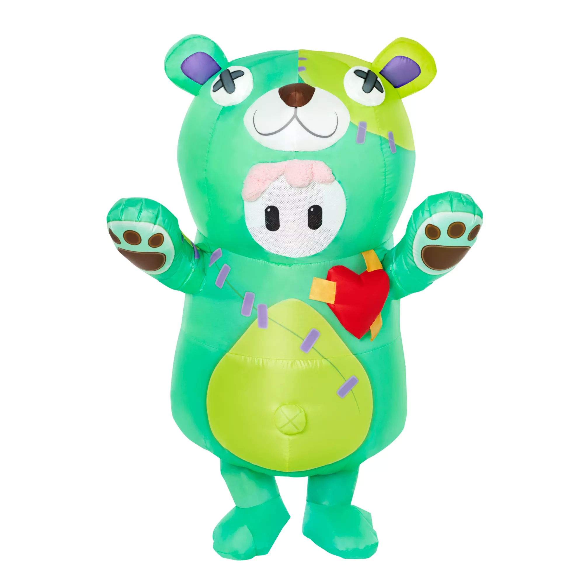 Kids Pawly Repaired Inflatable Costume - Fall Guys at Spencer's