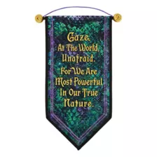 Medusa Gaze at the World Banner at Spirit Halloween