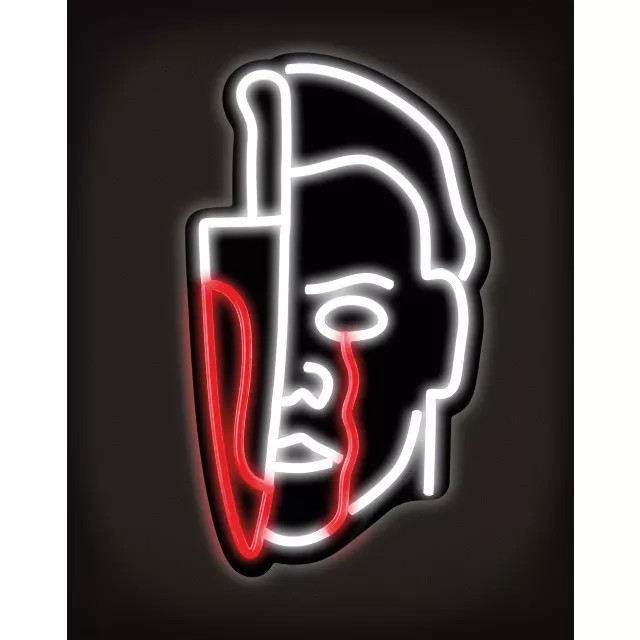 Michael Myers Neon LED Light-Up Sign - Halloween at Spencer's