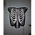 Skeleton Torso Neon LED Light-Up Sign at Spirit Halloween