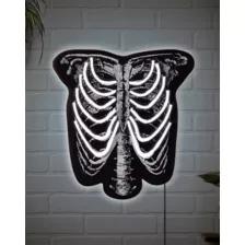 Skeleton Torso Neon LED Light-Up Sign at Spirit Halloween