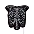 Skeleton Torso Neon LED Light-Up Sign at Spirit Halloween