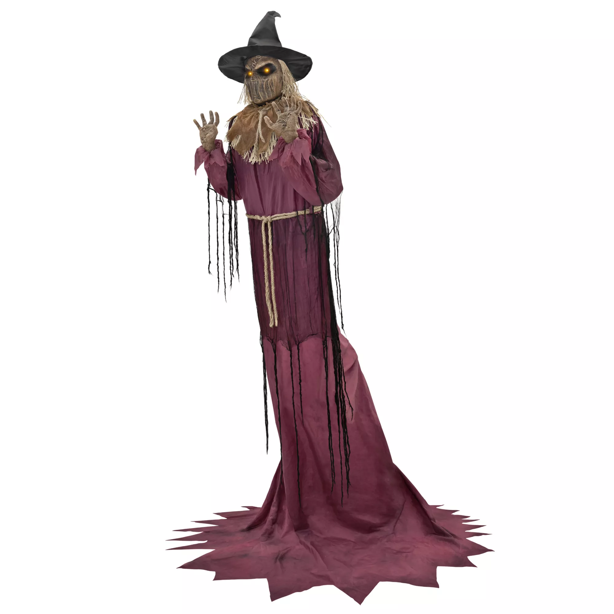 9 Ft 5 In Sinister Straw Man Animatronic at Spirit Halloween