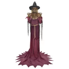 9 Ft 5 In Sinister Straw Man Animatronic at Spirit Halloween