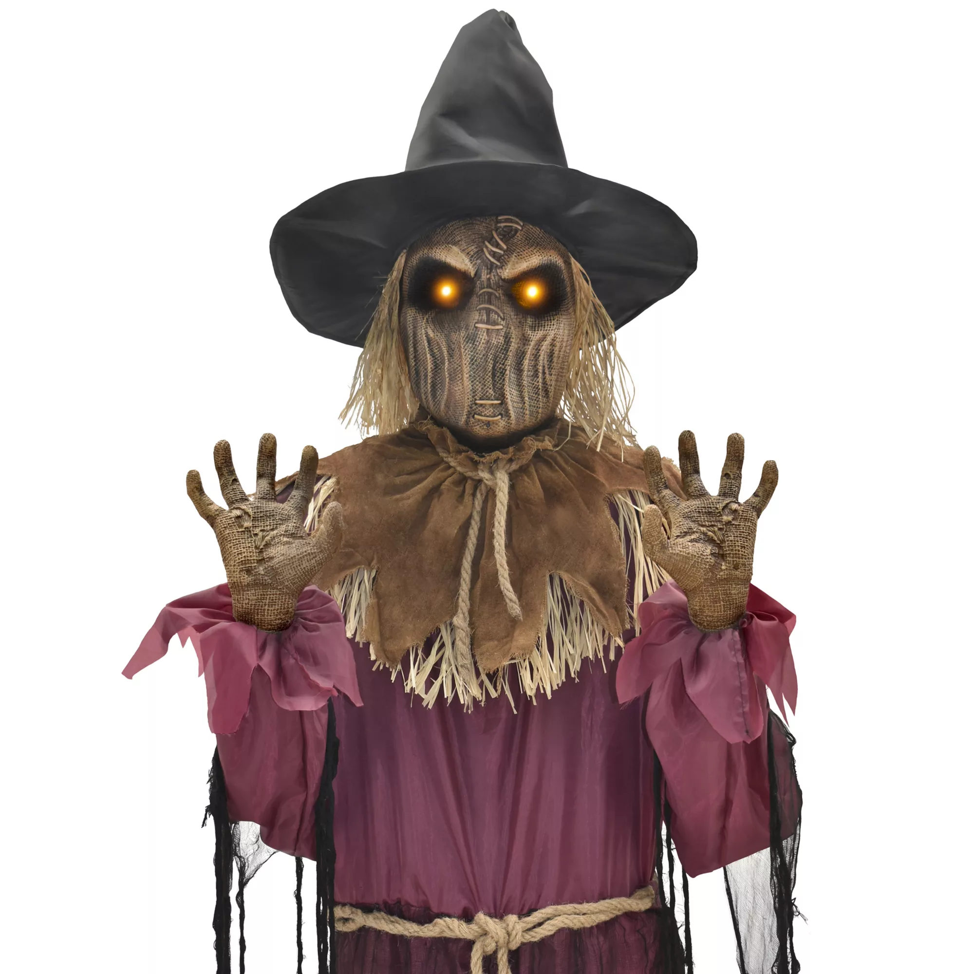 9 Ft 5 In Sinister Straw Man Animatronic at Spirit Halloween