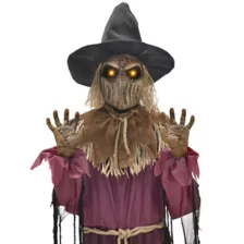 9 Ft 5 In Sinister Straw Man Animatronic at Spirit Halloween