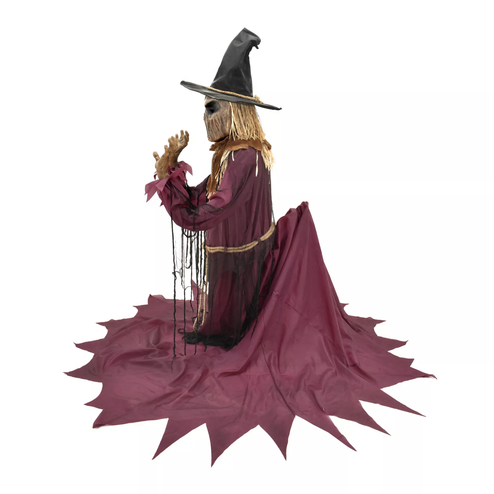 9 Ft 5 In Sinister Straw Man Animatronic at Spirit Halloween