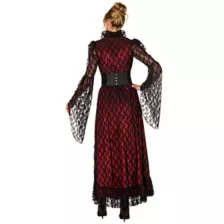 Adult Vampire Lace Dress Costume at Spirit Halloween