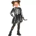 Toddler Skeleton Dress Costume at Spirit Halloween