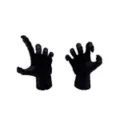 Black Clawed Hand Decoration Set at Spirit Halloween