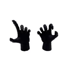 Black Clawed Hand Decoration Set at Spirit Halloween