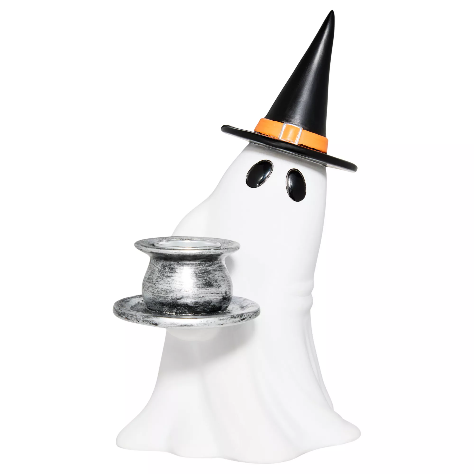 Ghost Witch Candle Holder