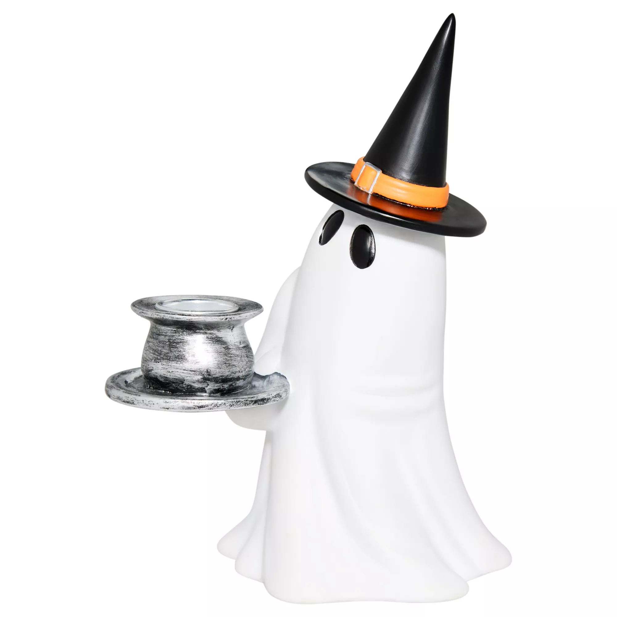 Ghost Witch Candle Holder