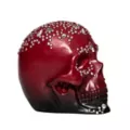 Red Ombre Bedazzled Skull at Spirit Halloween
