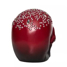 Red Ombre Bedazzled Skull at Spirit Halloween