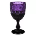 Purple Gothic Glass Goblet at Spirit Halloween
