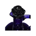 Purple Gothic Glass Rose Decanter at Spirit Halloween