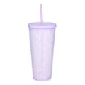 Purple Ghost Cup with Straw - 20 oz. at Spirit Halloween