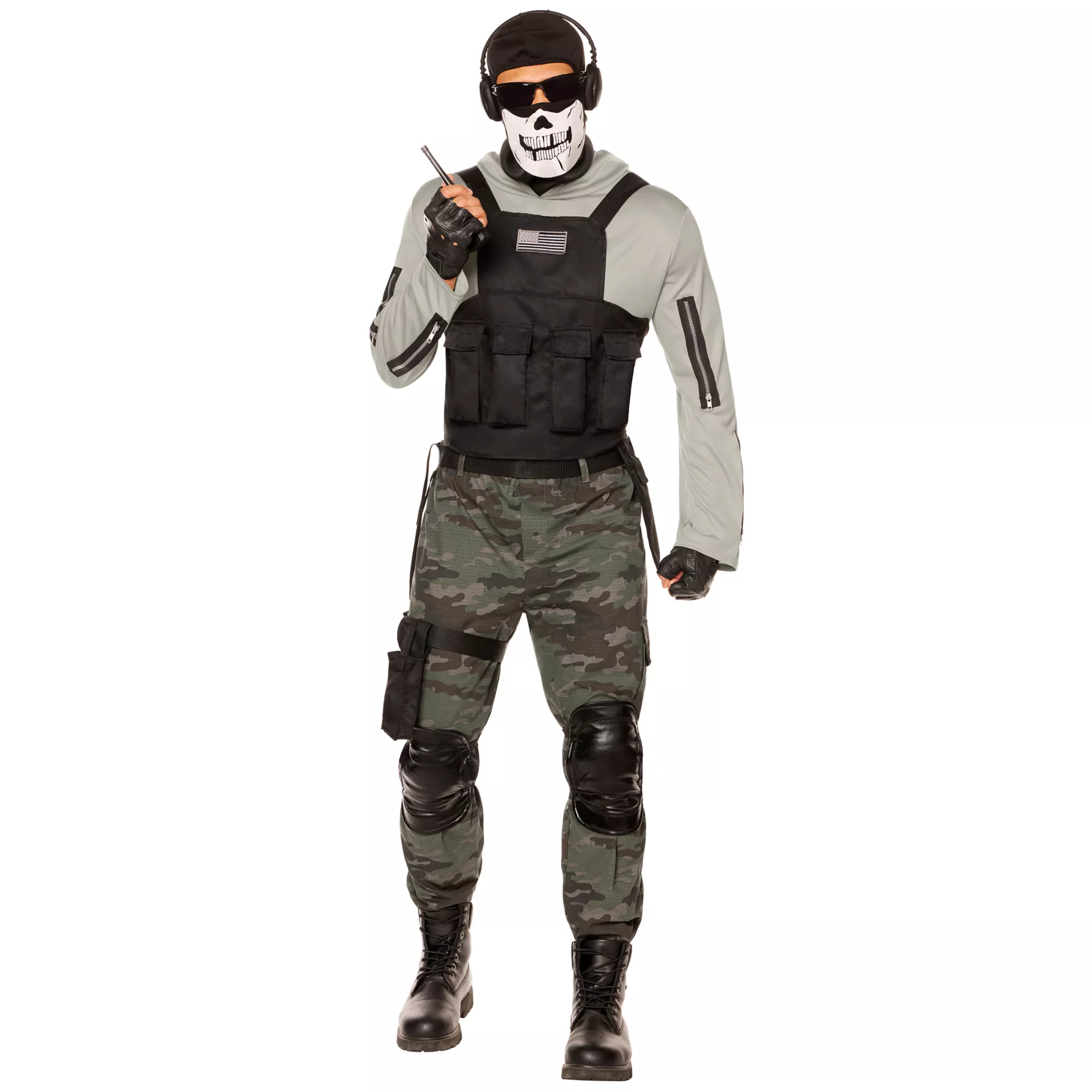 Adult Skull Commando Costume at Spirit Halloween