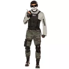 Adult Skull Commando Costume at Spirit Halloween