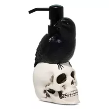 Raven and Skull Soap Dispenser - 8.6 oz. at Spirit Halloween