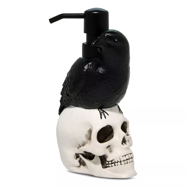 Raven and Skull Soap Dispenser - 8.6 oz. at Spirit Halloween