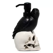 Raven and Skull Soap Dispenser - 8.6 oz. at Spirit Halloween